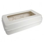 Tissue box (ivory)