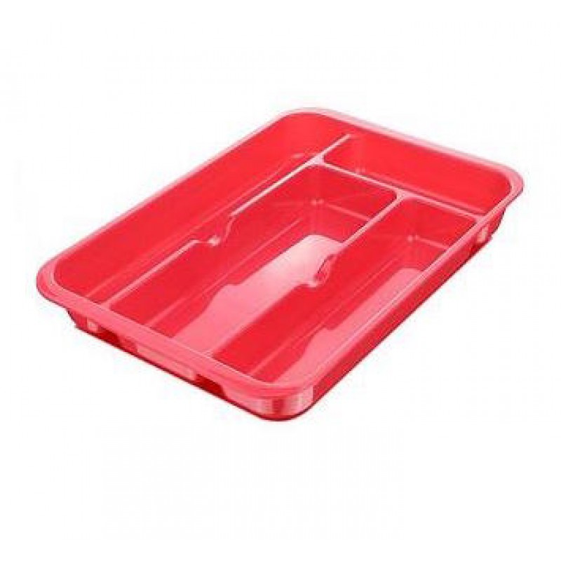 Cutlery Organizer Tray -Pink