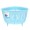 Sink corner waste basket -Blue 0650