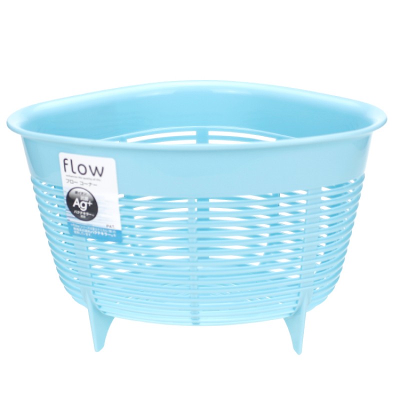 Sink corner waste basket -Blue 0650