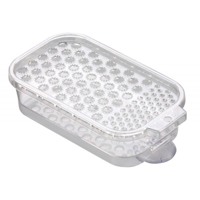 Food Grater Clear with Suction Cup 400ml