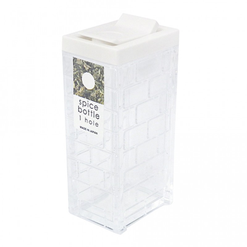 Spice Bottle with 1 Hole White 63ml