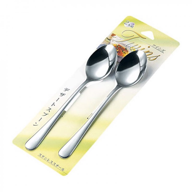 Dessert Stainless Spoon 2pcs