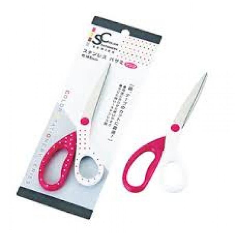 Scissors Stainless steel Pink