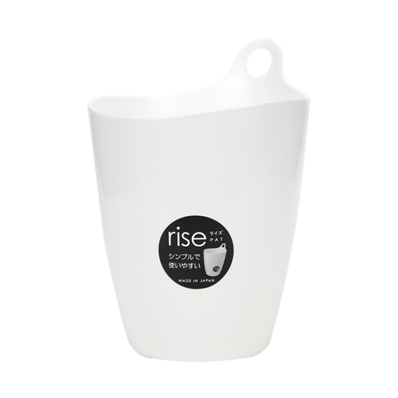 Hanging mini bucket holder white