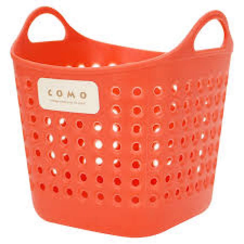 Como basket mini square red