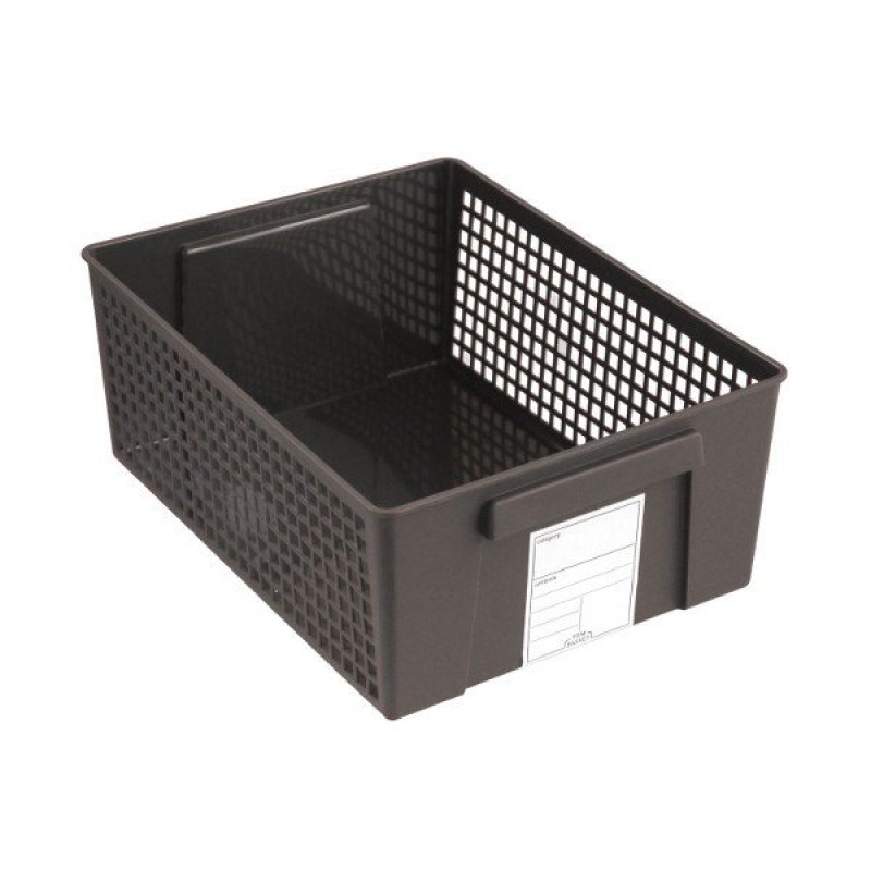 Trim basket large black