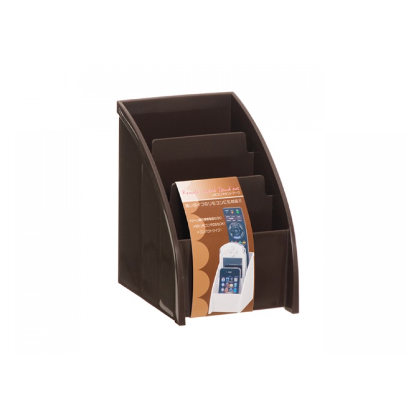 Remote control stand arc brown