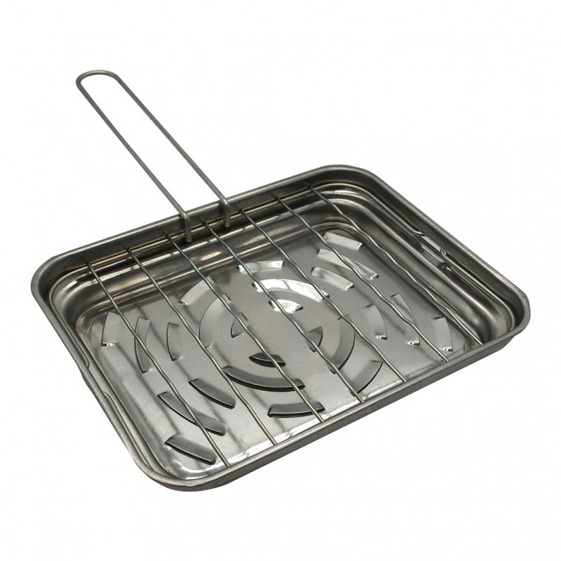 Mini grill with handle wide